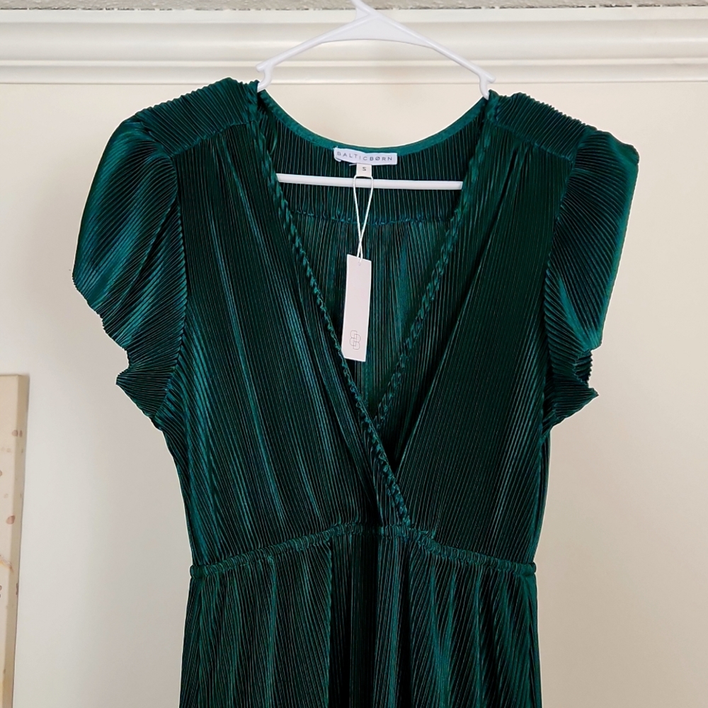 Baltic Born Athena Pleated Maxi Dress